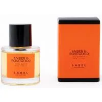 Label Amber & Rosewood
