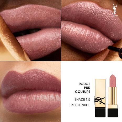 YVES SAINT LAURENT ROUGE PUR COUTURE LIPSTICK  RENO  N5