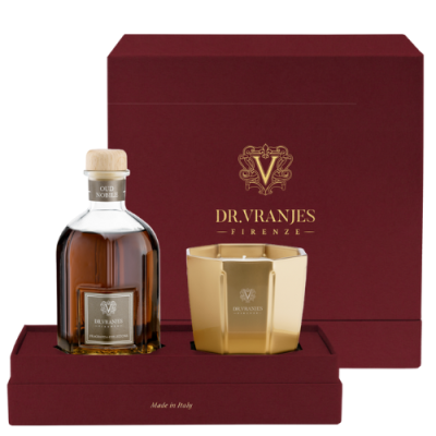 Difuzor de arome 250 ml (Gift Box 250 ml + 200 Lumânare gr)