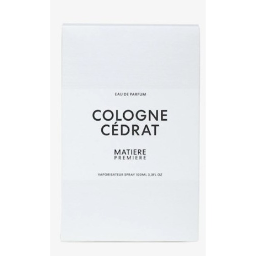 Matiere Premiere Cologne Cedrat