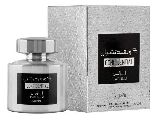 Lattafa Perfumes Confidential Platinum