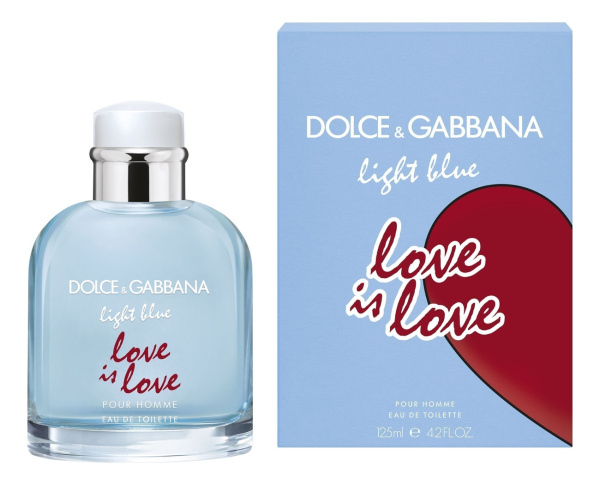 DOLCE  GABBANA Light Blue Pour Homme Love is Love