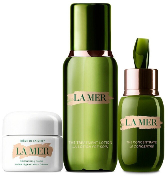 LA MER THE SOOTHING & STRENGTH RITUAL SET 100ML+30ML+30ML