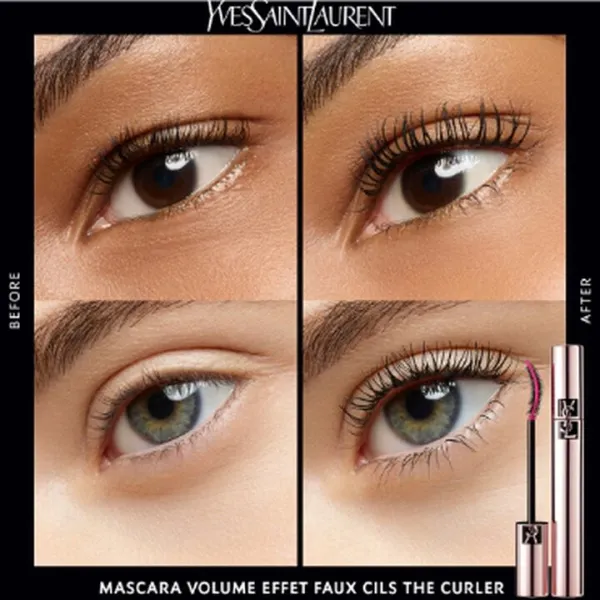 YVES SAINT LAURENT VOLUME EFFET FAUX CILS THE CURLER BLACK